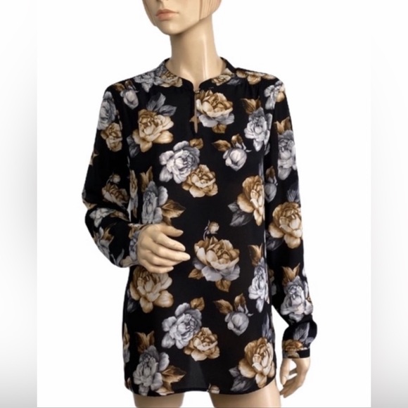 Charter Club Womens Textured Velvet Top Black Size Xx Large